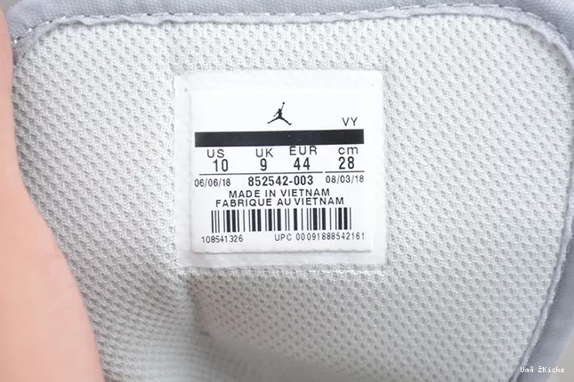 Mid 7721 Reliable Air SE Jordan 'Grey 852542- Air - 1 268 Jordan Fog' - 0717